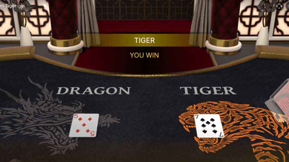 Dragon Tiger Betting Options